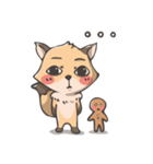Fox And Gingerbread Man（個別スタンプ：10）