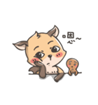 Fox And Gingerbread Man（個別スタンプ：11）