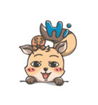 Fox And Gingerbread Man（個別スタンプ：14）