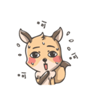Fox And Gingerbread Man（個別スタンプ：20）