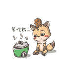 Fox And Gingerbread Man（個別スタンプ：33）