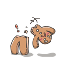 Fox And Gingerbread Man（個別スタンプ：37）