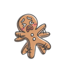 Fox And Gingerbread Man（個別スタンプ：38）