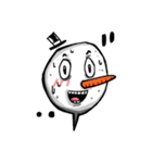 Balloon Mood Face（個別スタンプ：10）