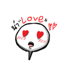 Balloon Mood Face（個別スタンプ：13）