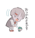 ちっちゃななのちゃん やさしさすたんぷ（個別スタンプ：9）