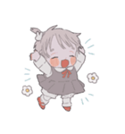 ちっちゃななのちゃん やさしさすたんぷ（個別スタンプ：16）