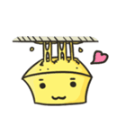 square face！！(cute)（個別スタンプ：1）