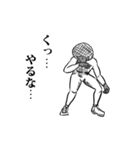 全身タイツで闘うアフロ（個別スタンプ：40）