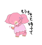 ゾウのエレナ（個別スタンプ：20）