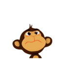 Awake Monkey Happy 3D（個別スタンプ：12）
