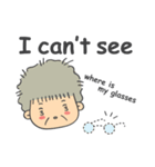 Cute Grandma English Version（個別スタンプ：3）