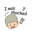 Cute Grandma English Version（個別スタンプ：6）