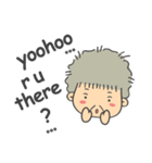 Cute Grandma English Version（個別スタンプ：9）