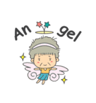 Cute Grandma English Version（個別スタンプ：12）