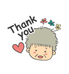 Cute Grandma English Version（個別スタンプ：30）
