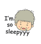 Cute Grandma English Version（個別スタンプ：35）