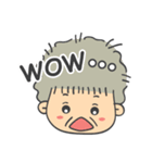 Cute Grandma English Version（個別スタンプ：39）