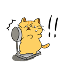 ミケぽちゃネコ。（個別スタンプ：34）