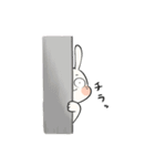 うさぎのまると申します。（個別スタンプ：3）
