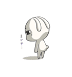 うさぎのまると申します。（個別スタンプ：4）