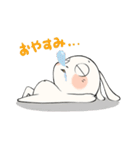 うさぎのまると申します。（個別スタンプ：9）