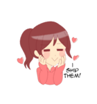 Fujoshi Sticker（個別スタンプ：15）