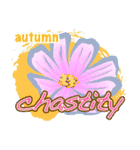 四季の花 1（個別スタンプ：7）