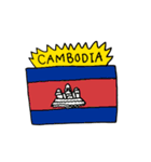 カンボジア語ネコさん(クメール語)（個別スタンプ：40）