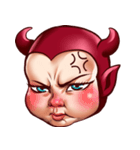 BaBy Demon Funny Face（個別スタンプ：3）