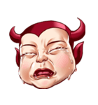 BaBy Demon Funny Face（個別スタンプ：11）