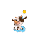 The Lovely Dairy Cow Animated（個別スタンプ：10）