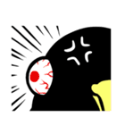 Penguin and little blue fish（個別スタンプ：4）