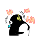 Penguin and little blue fish（個別スタンプ：10）
