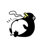 Penguin and little blue fish（個別スタンプ：13）
