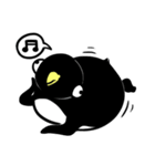 Penguin and little blue fish（個別スタンプ：30）
