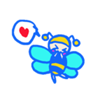 ハチ(cute)（個別スタンプ：3）