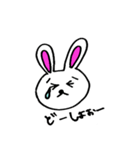 ワクワクうさぎ（個別スタンプ：8）