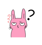 Rabbit's working hours（個別スタンプ：36）
