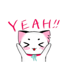 ゆる猫ちゃちゃと夜久兎の日常（個別スタンプ：3）