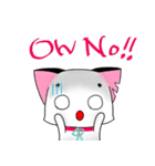 ゆる猫ちゃちゃと夜久兎の日常（個別スタンプ：4）