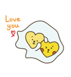Eggs are very good for you（個別スタンプ：4）