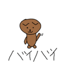 タレ耳犬（個別スタンプ：35）