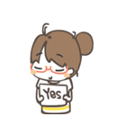 Mikka's Daily Happy Life（個別スタンプ：1）