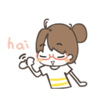Mikka's Daily Happy Life（個別スタンプ：3）