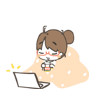 Mikka's Daily Happy Life（個別スタンプ：24）