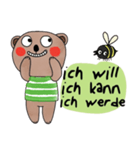 Bear in January (Deutsch)（個別スタンプ：11）