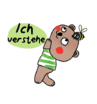 Bear in January (Deutsch)（個別スタンプ：29）