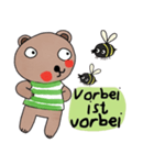 Bear in January (Deutsch)（個別スタンプ：33）