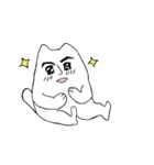 Happy Cat and Heart Man（個別スタンプ：1）